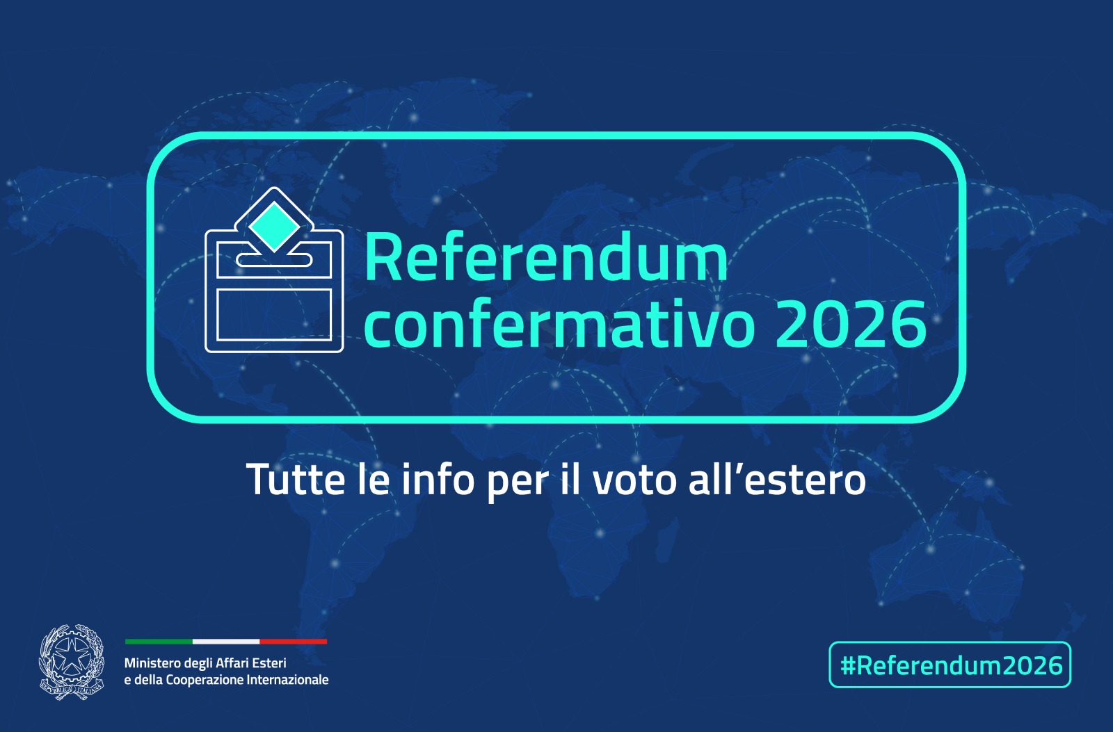 Referendum Costituzionale Confermativo 22_23 marzo 2026 – FOTONE