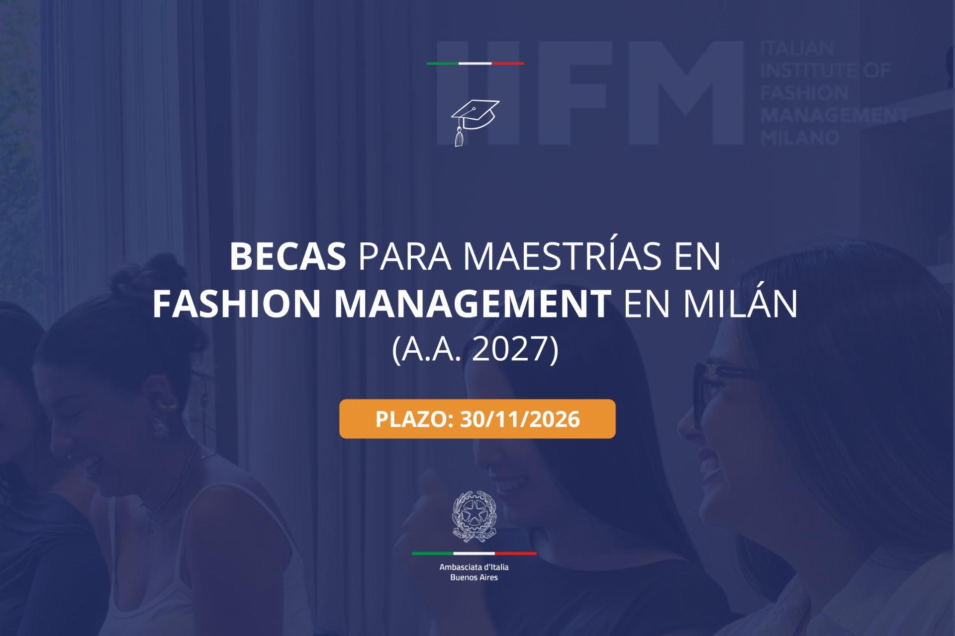 Becas para estudiar Fashion Management en Milán – FOTONE SP