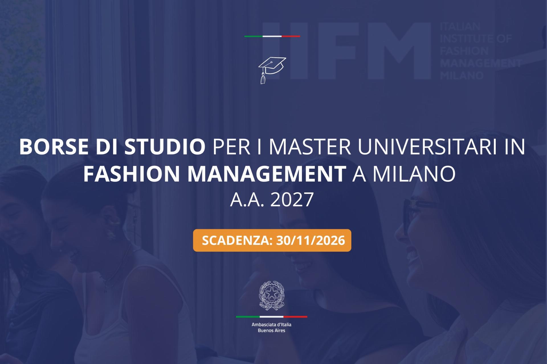 Becas para estudiar Fashion Management en Milán – FOTONE
